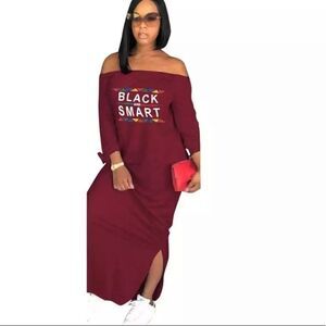 Plus size Letter Dress 